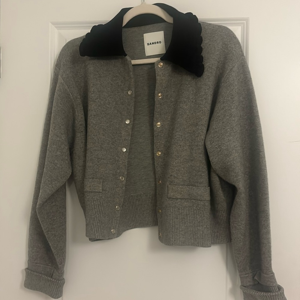 brand new tags
Cropped shirt-style coatigan xl. - Picture 2 of 8